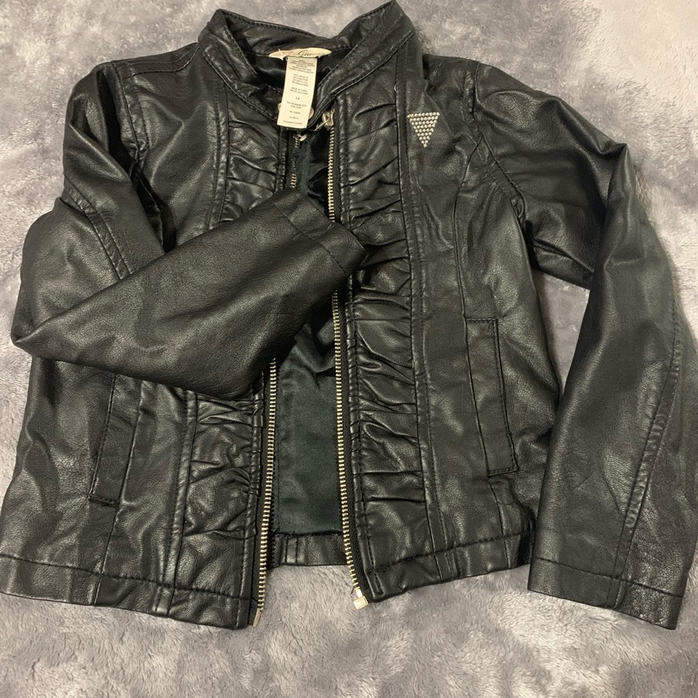 Cutest little Girls Guess Jacket EVER!